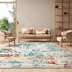 preview thumbnail 1 of 29, SAFAVIEH Madison Huang Modern Abstract Rug