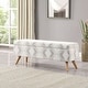 preview thumbnail 31 of 56, HomePop Modern Storage Bench