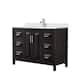 Option Dark Espresso / Giotto Quartz Top / Polished