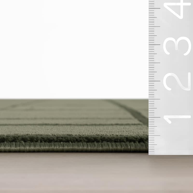 Nuloom Lunara Textured Checkered Area Rug