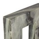 preview thumbnail 14 of 14, White or Black Marble Square Arch Abstract Decorative Sculpture with Varying Sizes (Set of 3)