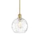 Option Satin Gold / Clear Water Glass
