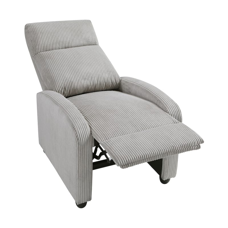 Covelo Corduroy Push Back Reclining Chair