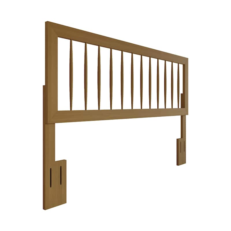 CraftPorch Rustic Wooden Headboard