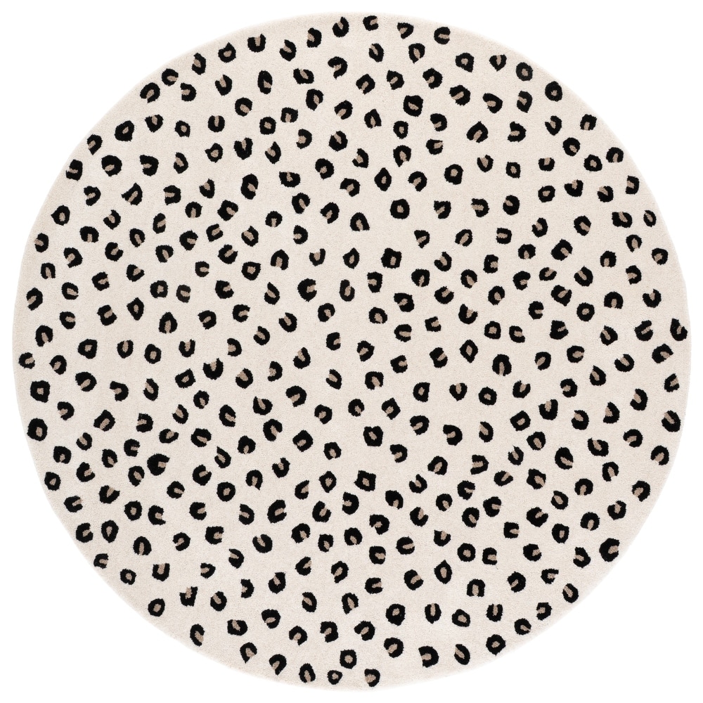 SAFAVIEH Handmade Fifth Avenue Margitta Animal Print Wool Rug