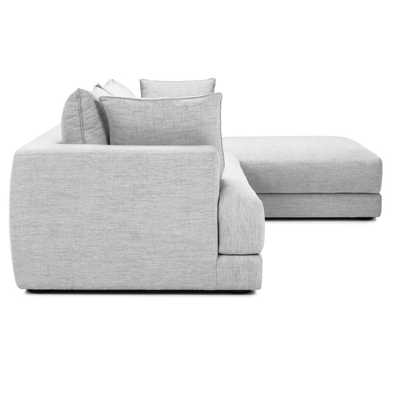 Poly & Bark Marcel 122" Sectional Sofa with 80" Chaise