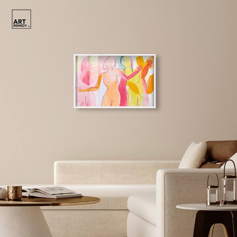 Three Graces Shadowbox by Art Remedy