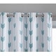 preview thumbnail 31 of 46, HLC.me Arrow Thermal Room Darkening Blackout Energy Efficient Window Curtain Grommet Panels - Set of 2