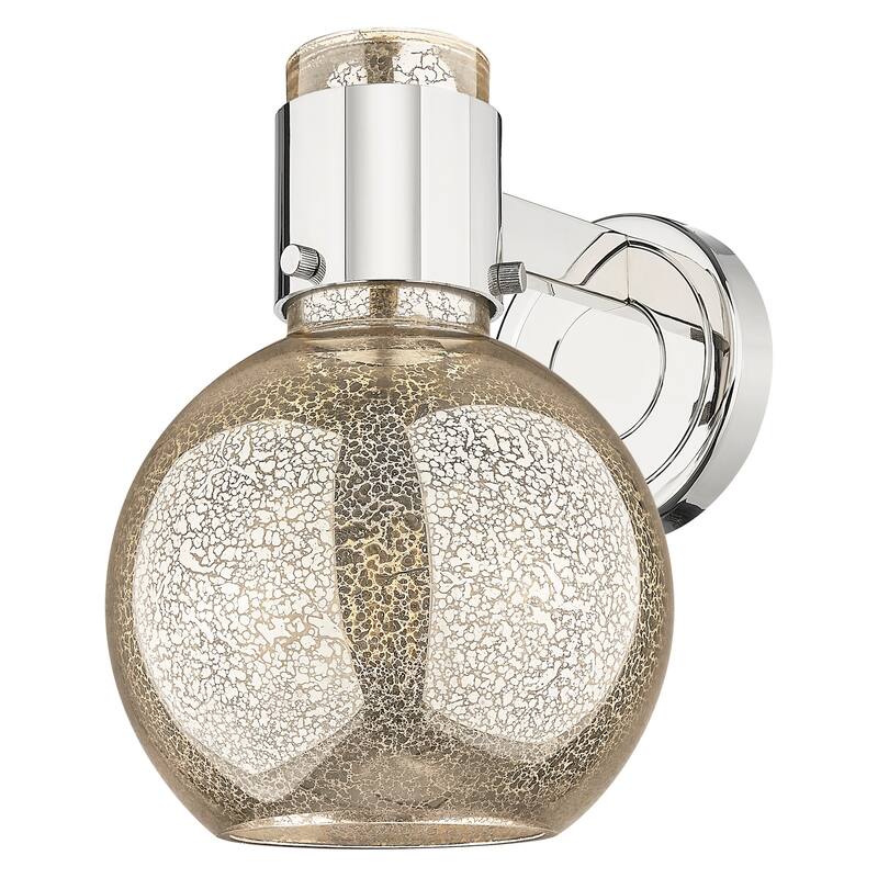 Innovations Lighting 464-1W-G464B-7ME Lawton Sphere 9" Tall Bathroom