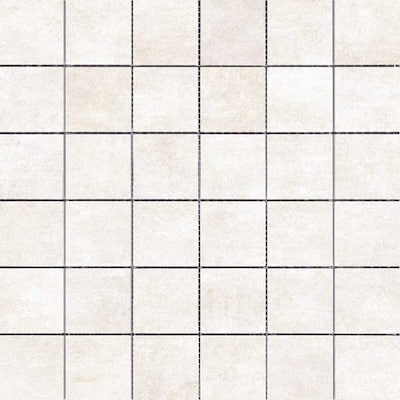 The Tile Life Quell 2x2 White Porcelain Floor & Wall Tile