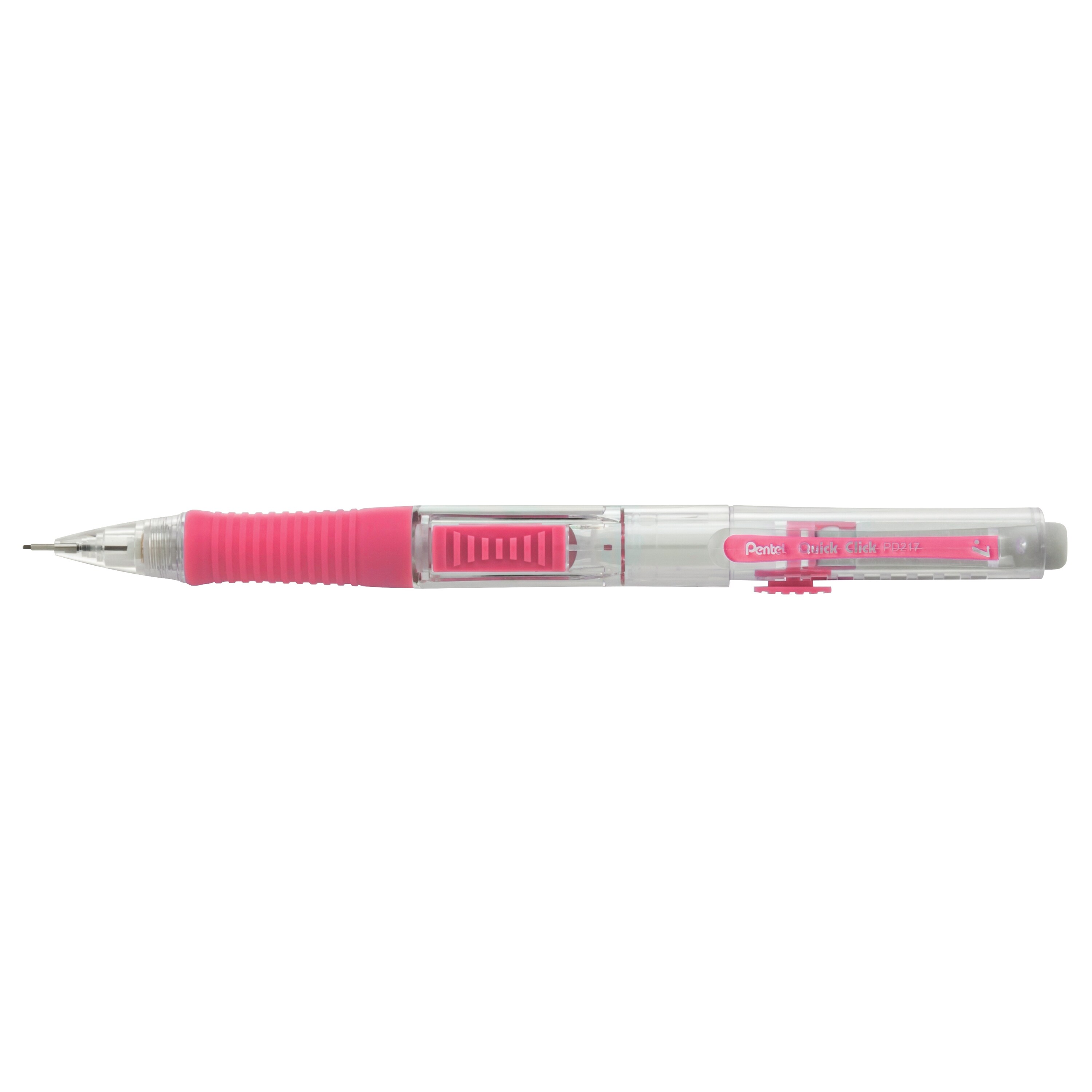 Shop Pentel Pd217p Quick Click Mechanical Pencil Pink 7mm