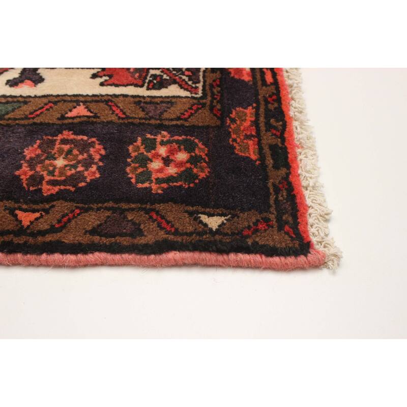 ECARPETGALLERY Hand-knotted Andelz Red Wool Rug - 4'1 x 6'11