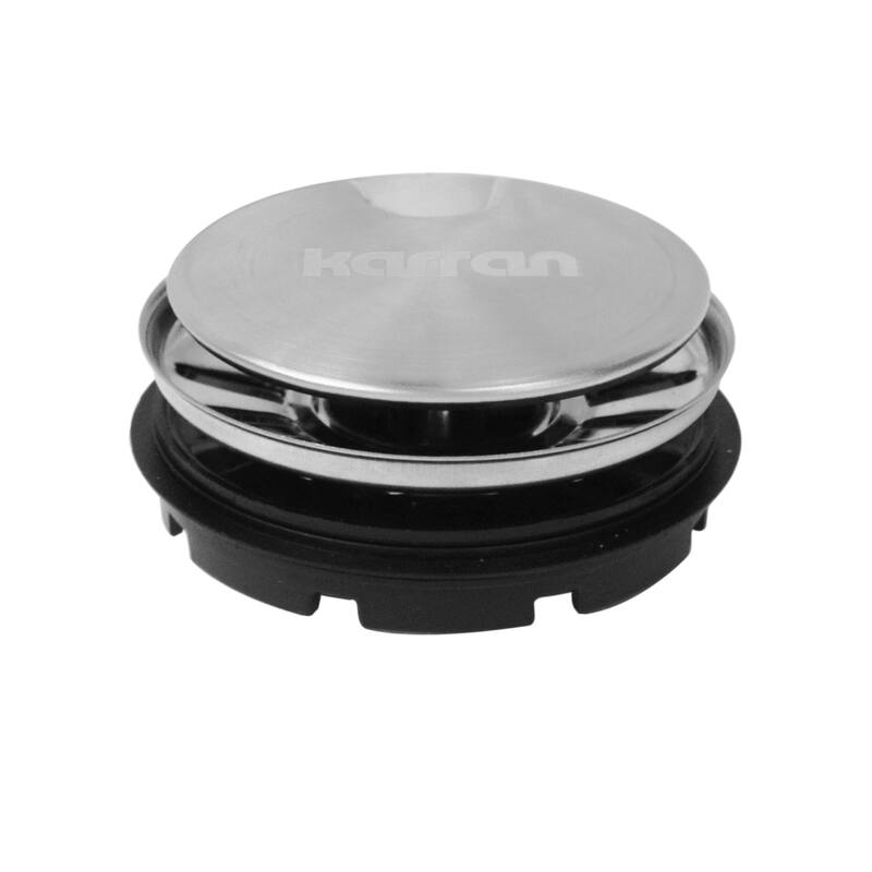 Karran Kitchen Sink Decorative Disposal Flange in Stainless Steel - Silver