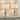 KAWOTI 22" Rustic Table Lamp Set with Fabric Shade(Set of 2) - W11" * H 22"