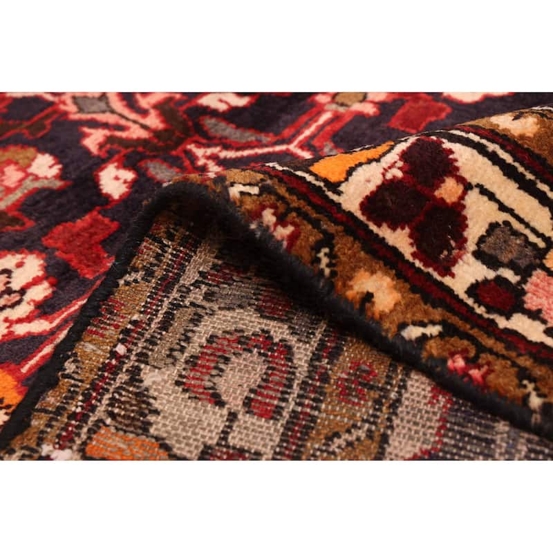 ECARPETGALLERY Hand-knotted Andelz Navy Wool Rug - 3'3 x 7'5