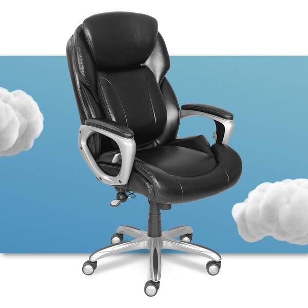 Serta my fit executive office chair with tailored reach clearance