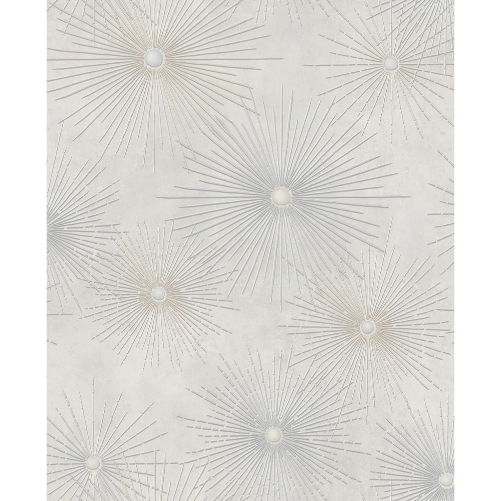Seabrook Designs Catwalk Starburst Unpasted Wallpaper