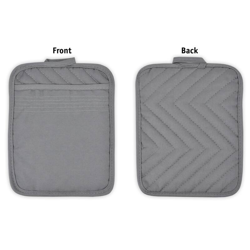 DII Quilted Kitchen Potholder Set (Set of 3)