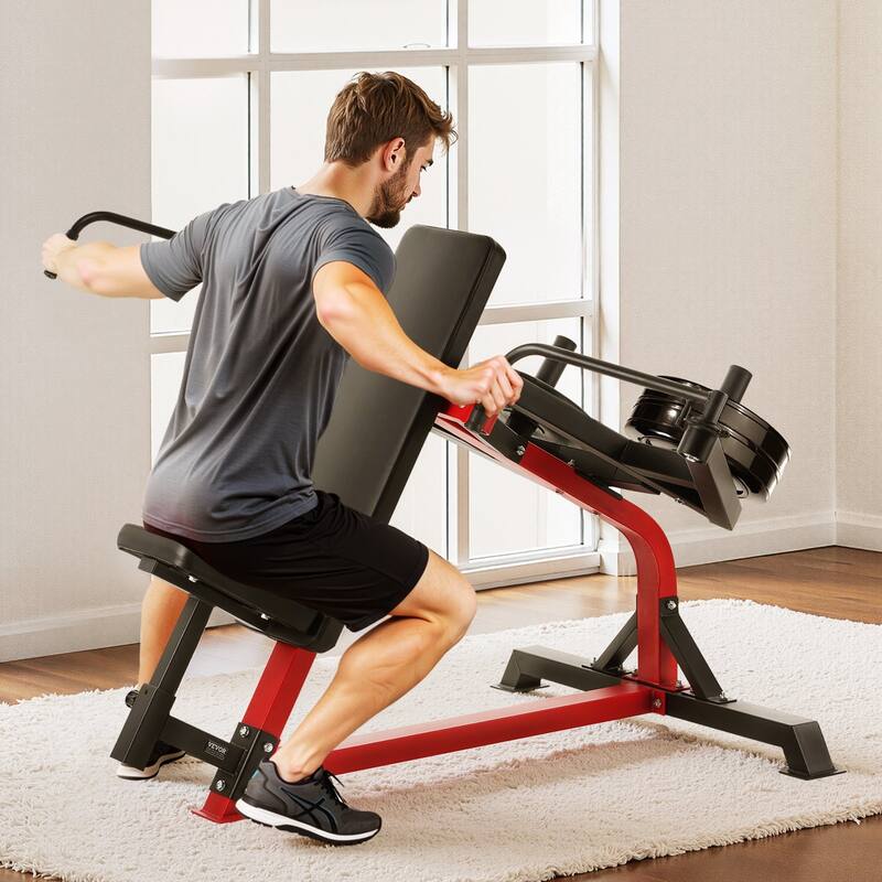 Carbon Steel Frame Adjustable Chest Fly Machine for Upper Body Strength Reverse Bench Press - 55” x 39” x 43”
