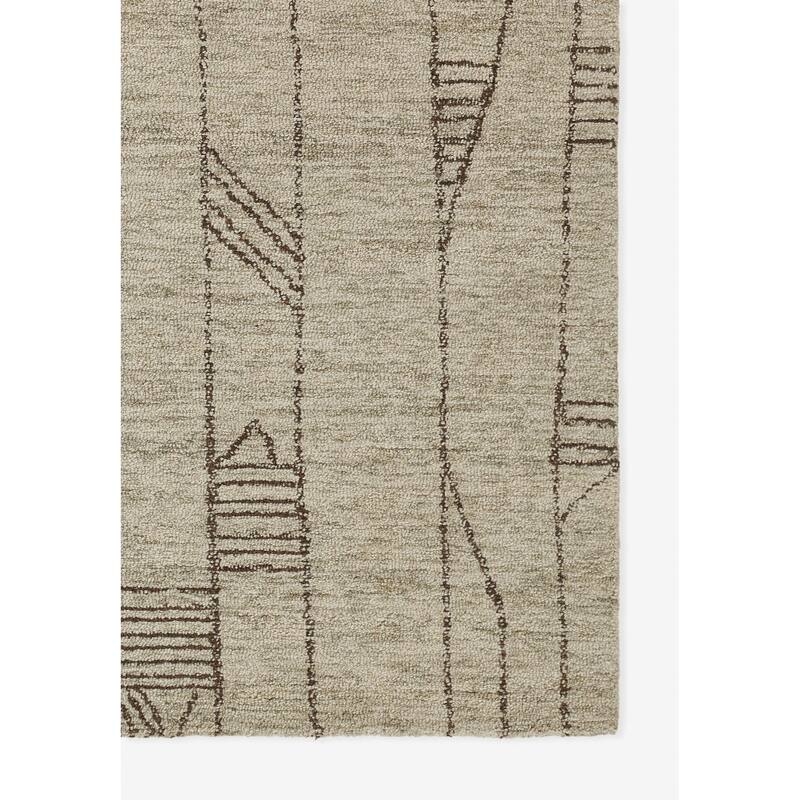 Momeni Teppe Hand Tufted Wool Geometric Area Rug