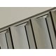 preview thumbnail 3 of 2, Towne Collection Berkshire Matte Silver PVC 36-inch Folding Door