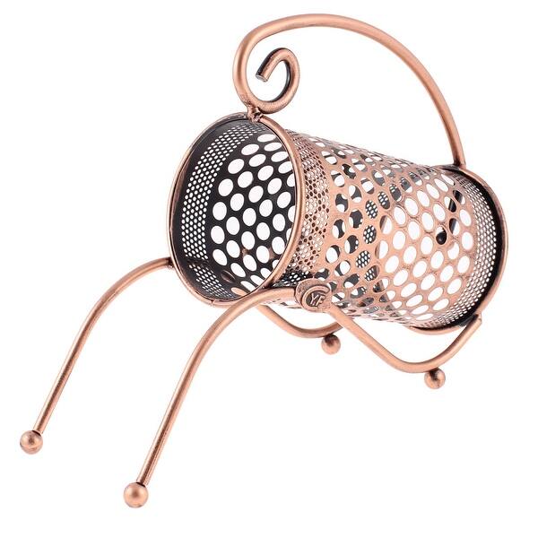 Unique Bargains Home Kitchen Bar Countertop Red Wine Bottle Holder Rack