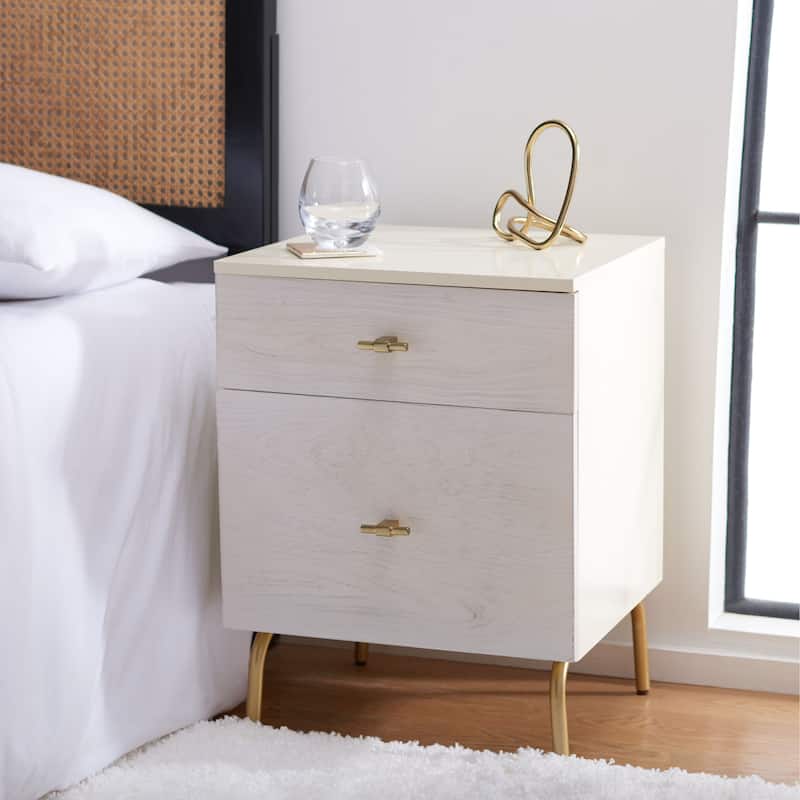 SAFAVIEH Bailee 2-Drawer Nightstand