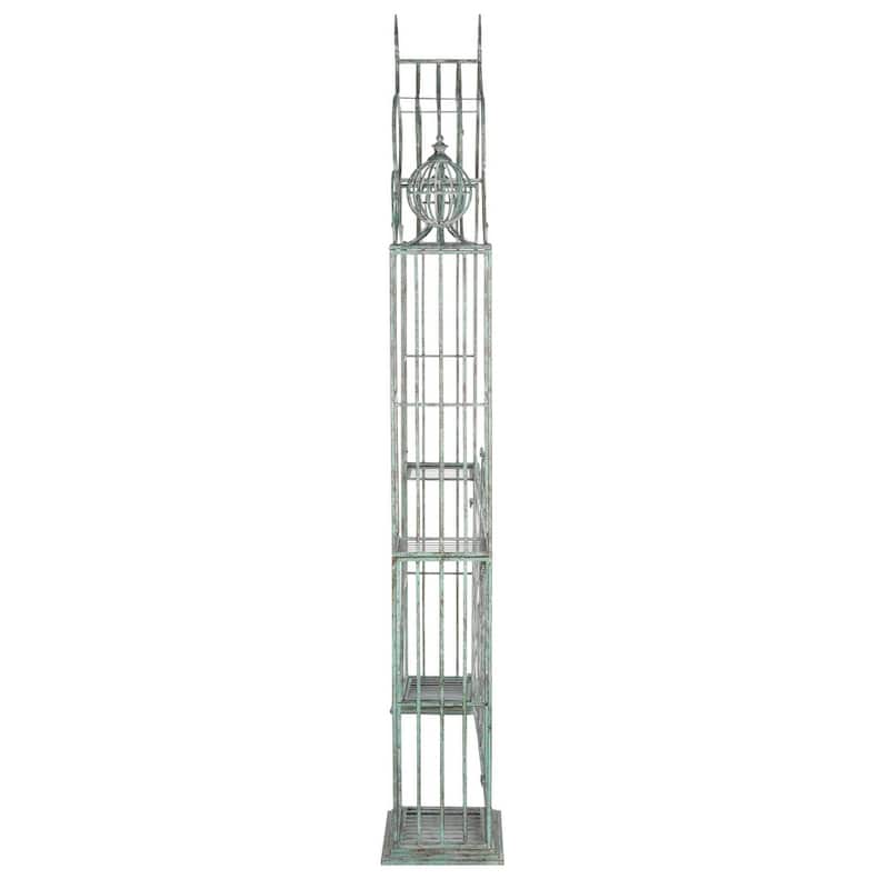SAFAVIEH Sky Victorian Iron Outdoor Garden Arch Arbor