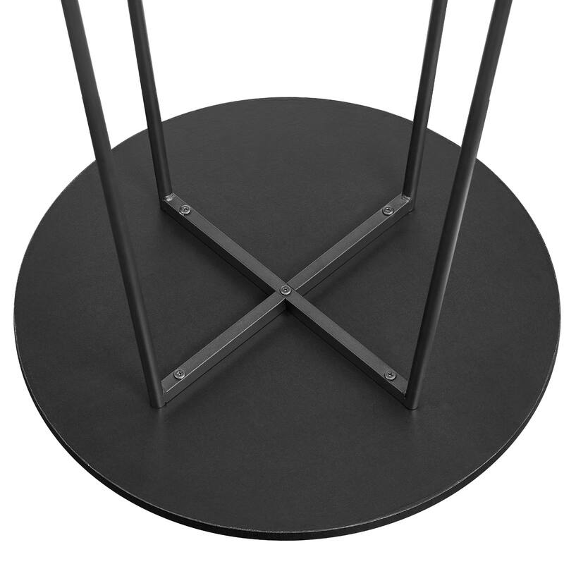 Taomika, Bistro Pub Table Round Dining Table-Brown/Black/Coffee/Maple Color-Four Colors