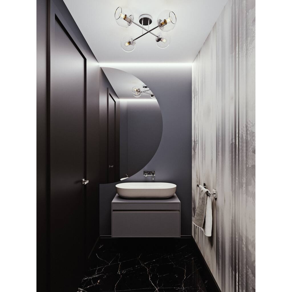 AFX Jamie 24" Semi Flush