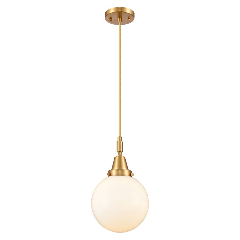 Innovations Lighting 447-1P-G201-8 Beacon 8" Wide Mini Pendant with