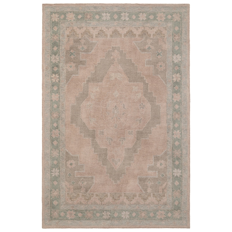 Terra by Obeetee Noble Gold Rug - Straw Stripe - 5' x 8'