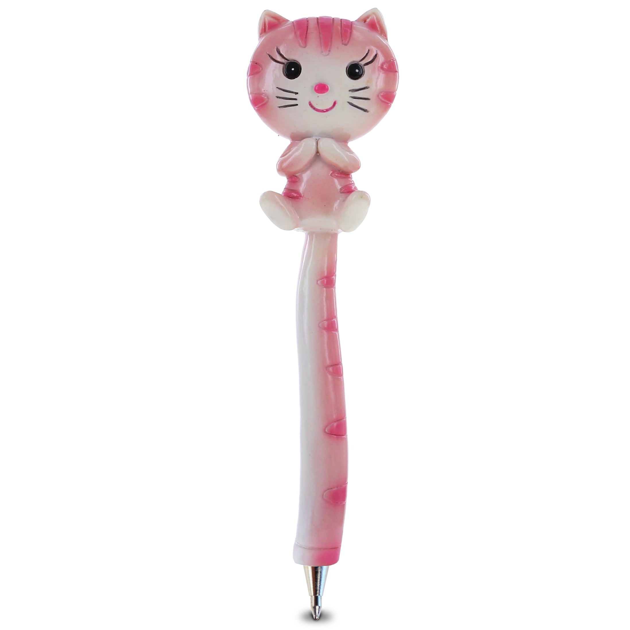 Planet Pens Pink Cat Novelty Pen - Cute And Unique Ballpoint Pen