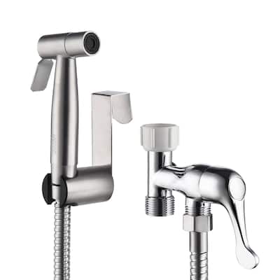 Handheld Bidet Sprayer for Toilet-Adjustable Water Pressure Control - 8.66 x 6.88 x 2.75 inch