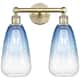 Option Antique Brass / Sapphire Blue