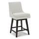 preview thumbnail 25 of 216, Luca Counter Height Swivel Barstool Single - Ivory-Fabric - Counter Height