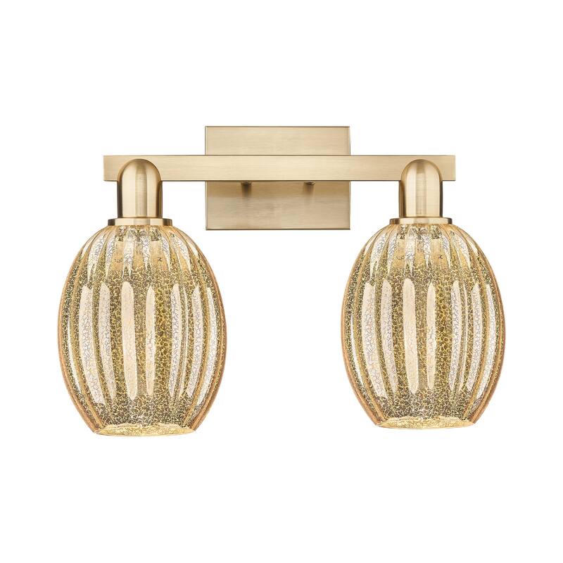 Innovations Lighting Downtown Urban - Preston - 2 Light 16" Bell Shade Bath Vanity Light