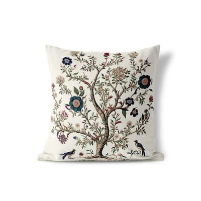 Amrita Sen Evergreen Elegance Indoor Outdoor Pillow with Zip