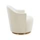preview thumbnail 5 of 20, Skyla Boucle Swivel Chair