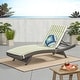 preview thumbnail 5 of 187, Salem Outdoor Wicker Adjustable Chaise Lounge with Cushion by Christopher Knight Home