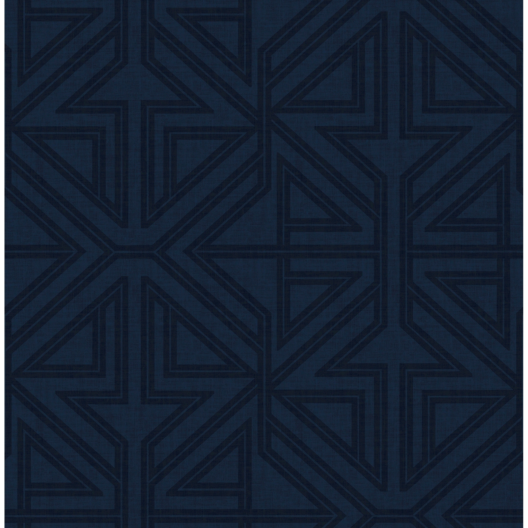 Scott Living Kachel Indigo Geometric Wallpaper