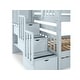 preview thumbnail 25 of 35, Taylor & Olive Trillium Twin over Twin Stairway Bunk Bed, 3 Steps