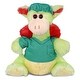 preview thumbnail 1 of 4, DolliBu Dragon Doctor Plush Toy with Cute Scrub Uniform and Cap Outfit - 8 inches