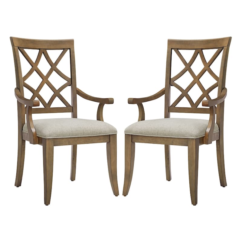 Set of 2 Mid-Century Retro Upholstered Dining Chairs
