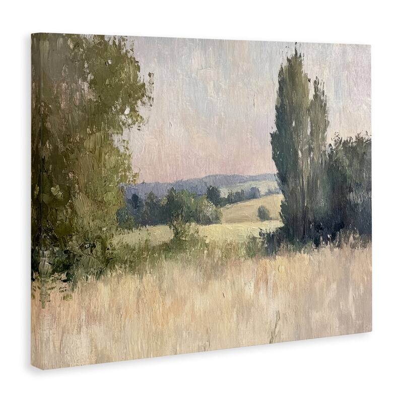 Stupell Tranquil Abstract Countryside Canvas Wall Art Design By Petal Prints Design