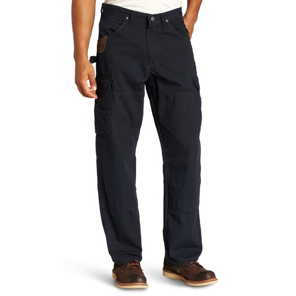 wrangler navy blue cargo pants