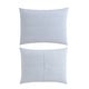 preview thumbnail 12 of 12, Eddie Bauer Ticking Stripe Navy Cotton Percale Duvet Cover Set