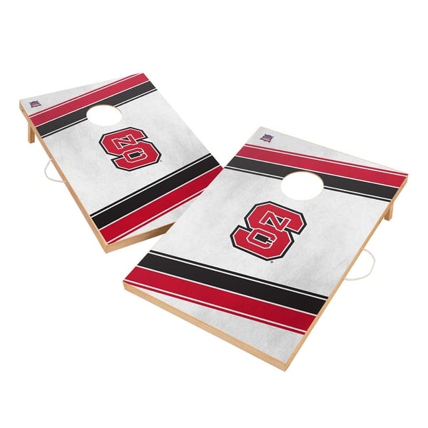 slide 2 of 5, North Carolina State Wolfpack NC State 2x4 Tailgate Cornhole Boards Include Carrying Case