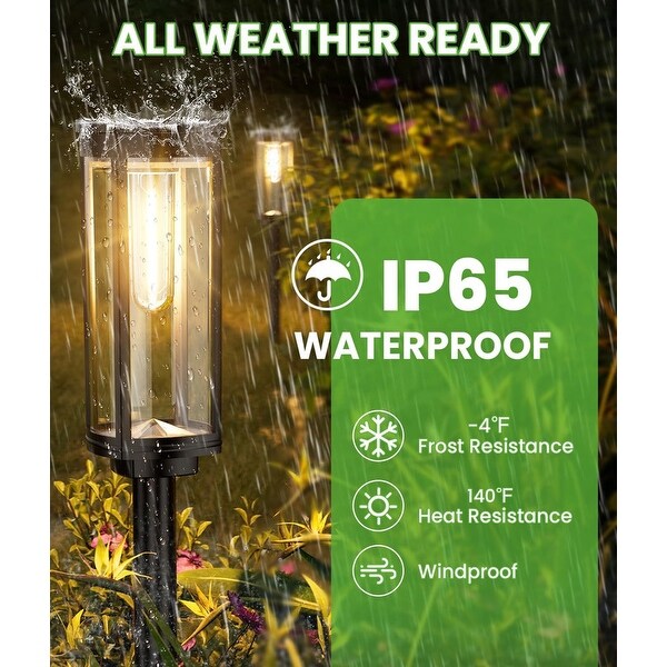 8 Pack Solar Powered Garden Lights - Bed Bath & Beyond - 42809308