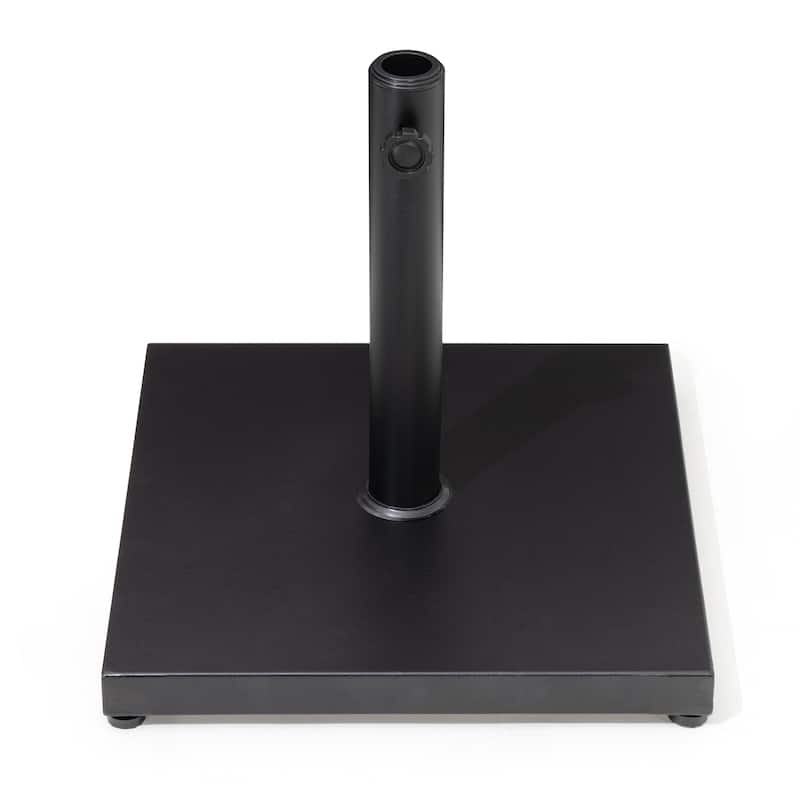Patio Outdoor Market Umbrella Holder Base 40/55 Pound Square Stand for Pole Umbrella
